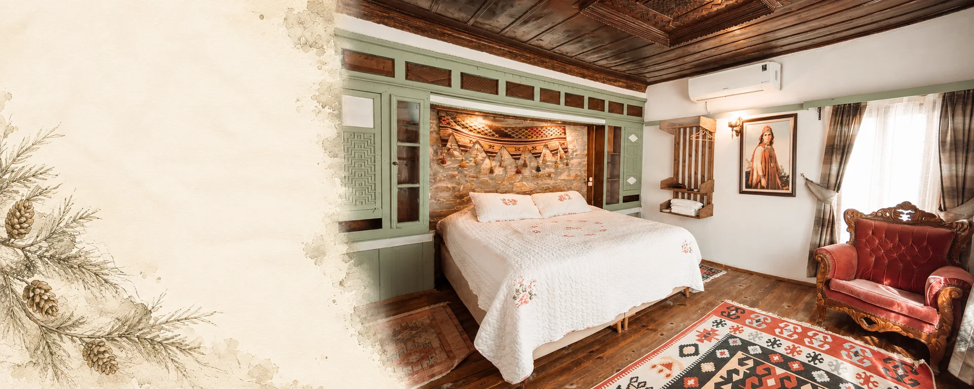 Representative cover created with a Sedir Room photograph and cedar illustrations